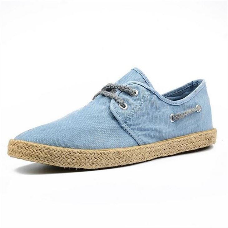 lace-up canvas espadrille sneaker
