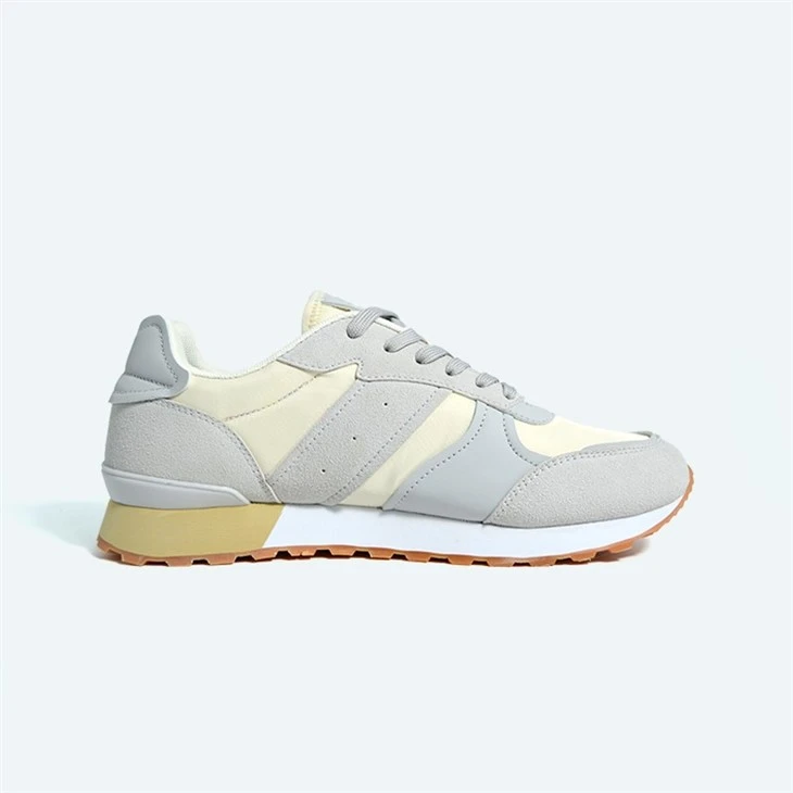 Gray Retro Women's Sneakers Lightweight, Breathable, Casual Womens Street
